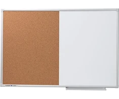 Legamaster ECONOMY kombinuota lenta 60x90cm, plieninė, fiksuota, magnetinė