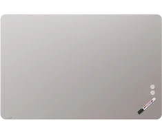 Legamaster MATTE RC stiklo lenta 100x150cm šiltai pilka, Pilka, 1500 mm, 1000 mm, 4 mm, 19.6kg, 1595 mm