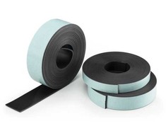 Legamaster magnetic tape 25mm x 3m, Juodas, 3000 mm, 1.5 mm, 25 mm, 436 g, 95 mm