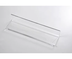 Legamaster stiklinės lentos žymeklių dėklas 20 cm, lentos rašiklių dėklas, permatomas, akrilas, 210 mm, 45 mm, 67 mm