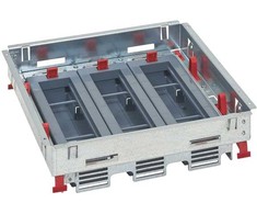 Grindinė dėžė 24mod. Legrand 088022 (281.3x281.3x77.7mm, pilka)