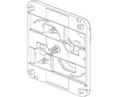 LEGRAND dėžutės laikiklis IBP, aukštis 80 mm, plotis 80 mm