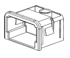 LEGRAND Endeprop til U50, U55 og U60 pendelGul Plast