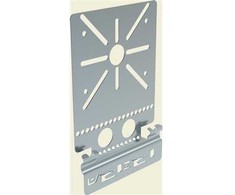LEGRAND montavimo plokštė P31 G Quick, aukštis 60 mm, galvaniškai cinkuota, įstumiama be varžtų.