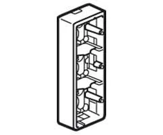 Legrand Mosaic pagrindas 6 m vertikalus baltas