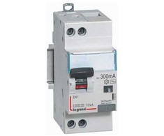 Legrand Nuotėkio srovės automatinis jungiklis 2P 16A C 0,03A, A tipo P312 DX3 (411061)