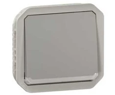 Legrand 069530L NAUJAS PLEXO 55 Dviejų polių jungiklio mechanizmas 10 AX - 250V AC pilka 069530L