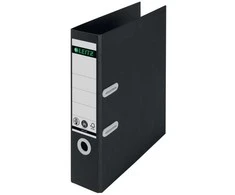 Laikiklis Leitz 180° perdirbamas svirtinis segtuvas, A4, kartonas, juodas, 600 lapų, 80 g/m², 320 mm