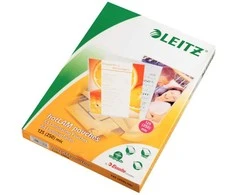 Esselte LEITZ BOX 100 PLASTIC POCKETS 125micron A4 (33808)