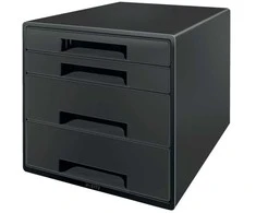 Leitz 4 stalčių Recycle* juoda
