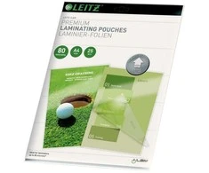 Leitz laminavimo plėvelė, 80mic, A4, 25 vnt (7479-00-00)
