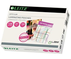 Leitz Laminavimo plėvelė A7 125 Åm, Permatoma, Blizgi, A7, 86 mm, 29 mm, 116 mm