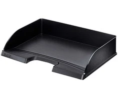Leitz Dokumentų dėklas „Plus Landscape Standard“, plastikinis, juodas, A4, 350 x 245 x 63 mm, 363 mm, 273 mm
