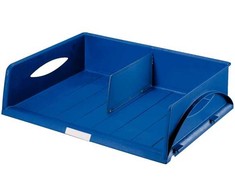 Leitz Dėklas „Sorty Jumbo“, polistirolas, mėlynas, 490 mm, 385 mm, 125 mm, 1kg