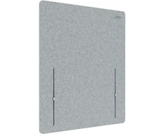 Leitz Height Adjustable Desk Divider, 60x70cm, Desk divider, Pilkas, 600 x 700 mm, Clamp, 3 cm, B - s2 d0