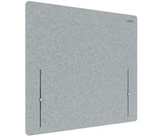 Leitz Height Adjustable Desk Divider, 80x70cm, Desk divider, Pilkas, 700 x 800 mm, Clamp, 3 cm, B - s2 d0