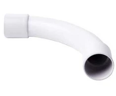 Lemvigh Muller KOPOS 90 laipsnių alkūnė behalogeniam plastikiniam vamzdžiui 50 mm HF pilka