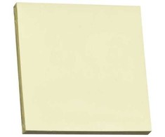 Z-notes Q-line Stick'N geltonos spalvos 76x76mm 100 lapelių 12 vnt./pak.