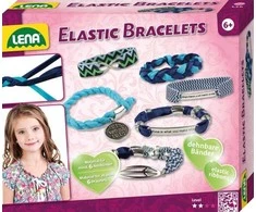 Lena Elastinės apyrankės, Vaikiškų papuošalų apyrankių gamybos rinkinys, 6 metai, Įvairių spalvų