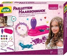 Lena 42718, Vaikiškų plaukų papuošalų rinkinys, 6 metai, Įvairių spalvų