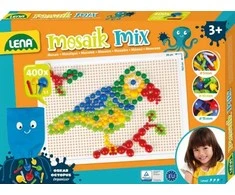 Lena 35594, 400 vnt., 3 metai, Berniukui/mergaitėms, Vaikui, Plastikas, Įvairių spalvų