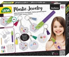 Lena 42717, Vaikiškas papuošalų gamybos rinkinys, 8 metai, Įvairių spalvų