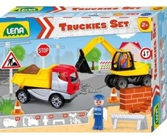 Lena Truckies SM01631, Transporto priemonės rinkinys, Vidaus / lauko, 2 metai, Įvairiaspalvis