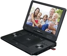 Vaizdo grotuvas Nešiojamas 11,5 colio „Blu-ray“ DVD grotuvas „LENCO BRP-1150BK“
