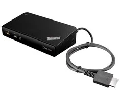 Lenovo 03X6300, Laidinis, OneLink+, 3,5 mm, 10, 100, 1000 Mbit/s, Juoda