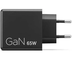 „Lenovo“ dvigubas USB-C 65 W GaN įkroviklis – ES | USB-C | Įkroviklis