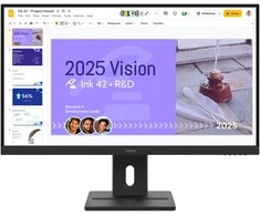 „Lenovo ThinkVision E27Q-40“ verslo monitorius – QHD, 100 Hz, sertifikuotas „ENERGY Star“, TCO 10, TCO Edge 2.1, EPEAT™ Gold