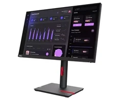 Lenovo ThinkVision T24i-30, 60.5 cm (23.8"), 1920 x 1080 pikselių, Full HD, LED, 6 ms, Juodas