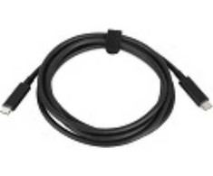Kabelis USB Lenovo USB-C - USB-C 2 m Juodas (FRU03X7526)