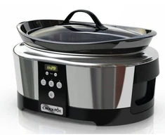 Crock-Pot SCCPBPP605-050 5.7-litre slow cooker (chrome)