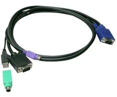 Level One LevelOne LevelOne KVM Kabelis ACC-3203 USB + PS / 2 5,00m