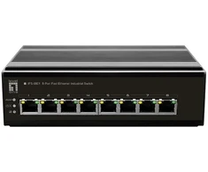 Šakotuvas Level One Carruzzo LevelOne IFS-0801 tinklo komutatorius Ne-valdomas Fast Ethernet (10/100) Juoda