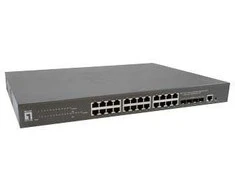Šakotuvas Digital Data Communications LevelOne GTP-2871, Valdomas, L3, Gigabitinis Ethernet (10/100/1000), Pilnas dupleksas, Maitinimas per Ethernet (PoE), Montavimas į stelažą