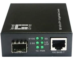Level One LevelOne šviesolaidinis keitiklis LevelOne konverteris GVT-2051 10GBit>RJ45 į SFP+ sw