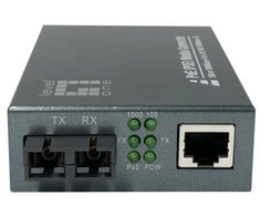 Digital Data Communications LevelOne Media Konverter RJ45->SC GE SM PoE 30W 1310nm 20km