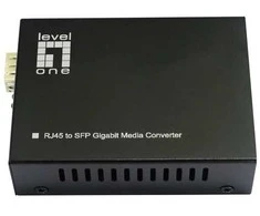 Level One LevelOne LevelOne Konverter GVT-2015 10/100/1000T>RJ45 į SFP 60W sw