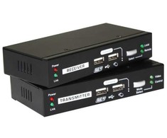 Level One Adapteris USB LevelOne LevelOne KVM-9036 przedłużacz KVM Nadajnik i odbiornik