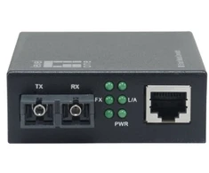 Level One Konwerter światłowodowy LevelOne LevelOne GVM-2002 konwerter sieciowy 1000 Mbit/s 1310 nm Pojedynczy Juodas