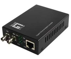 Level One „LevelOne GVT-2003“ šviesolaidinis keitiklis, tinklo keitiklis, 1000 Mbit/s, 1310 nm, vienas, juodas