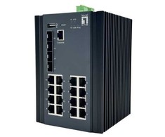 Šakotuvas Level One Carruzzo LevelOne IGU-2071 tinklo komutatorius Valdomas L2+ Gigabit Ethernet (10/100/1000) Juoda