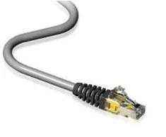 Leviton Brand Rex „Brand-Rex AC6PCG020-888HB“, 2 m, Cat6, S/FTP (S-STP), RJ-45, RJ-45, pilkas