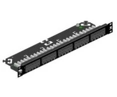 Leviton Brand Rex „Brand-Rex C5CPNLU504PK2M“, RJ-45, Cat3, U/UTP (UTP), 26/22, juodas, plienas