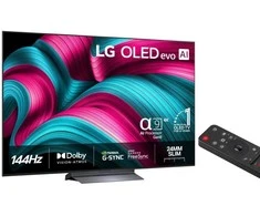 Televizorius LG OLED evo AI OLED77C54LA 195,6 cm (77") 4K Ultra HD Smart TV Wi-Fi Juodas