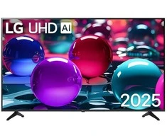 Televizorius LG UHD AI 55UA73006LA, 139.7 cm (55"), 3840 x 2160 pikselių, LED, Smart TV, Wi-Fi, Juodas