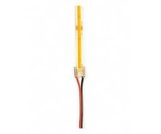 Light Solutions Aps „Light Solutions“ dvigubi „SmartClip“ laikikliai 10 mm COB LED juostai su 15 cm laidu – 5 vnt. pakuotėje