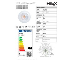 „HiluX D1 Gen3“ – viso spektro LED įleidžiamas prožektorius – 2,8 W – Ra97 2700 K – juodas